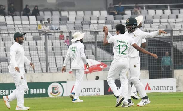 BAN vs NZ | Mehidy And Taijul Put BAN On Top After 15-Wicket Opening Day